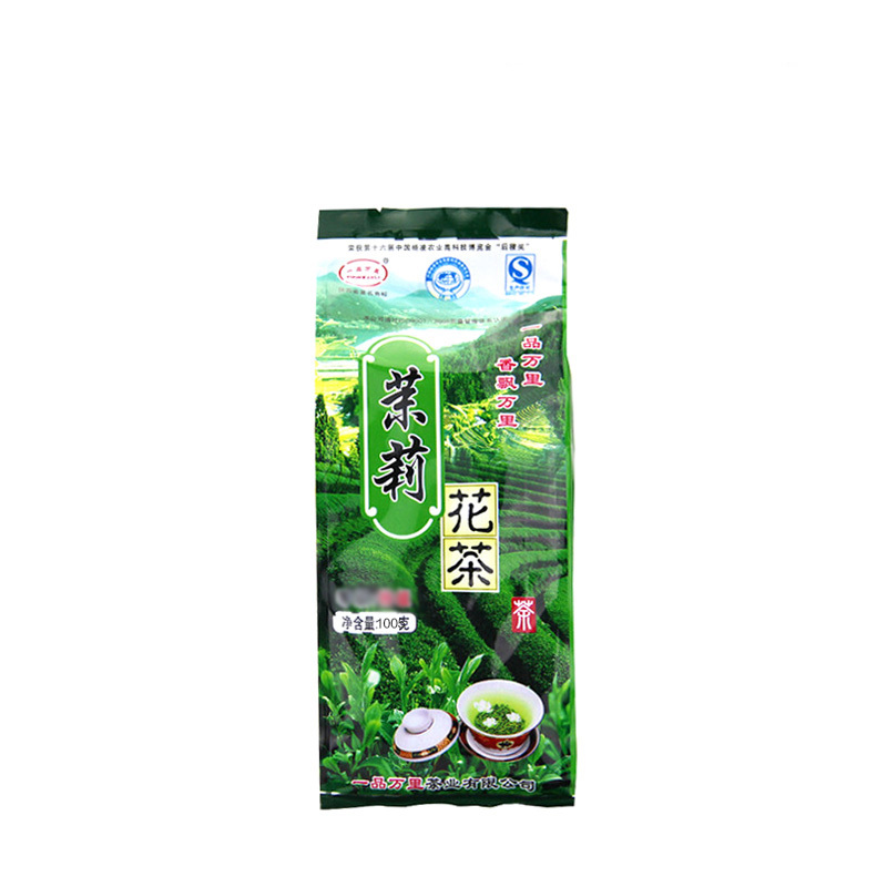 【中华特色】凤翔馆 一品万里 茶叶 茉莉花茶 100克 复合袋装 西北