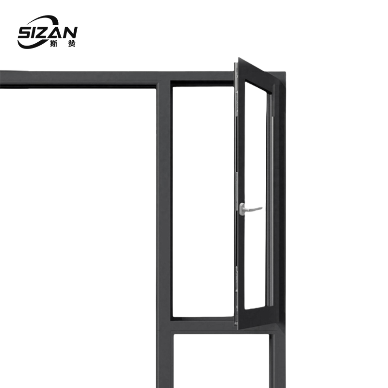 斯赞 断桥铝玻璃隔断桥窗 SZ318双层 平方米高清大图