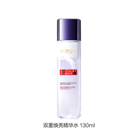 欧莱雅复颜玻尿酸水光充盈双重焕亮精华水130ml (奶盖水 补水保湿 细腻毛孔 爽肤水柔肤水化妆水)