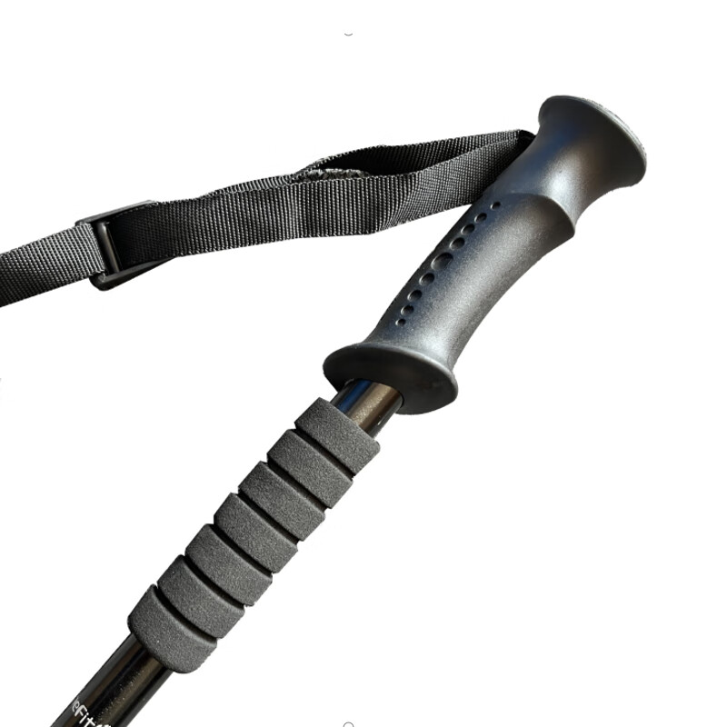 趣游帮 Q611 登山杖 户外徒步野营手杖 直柄三节登山杖可折叠高清大图