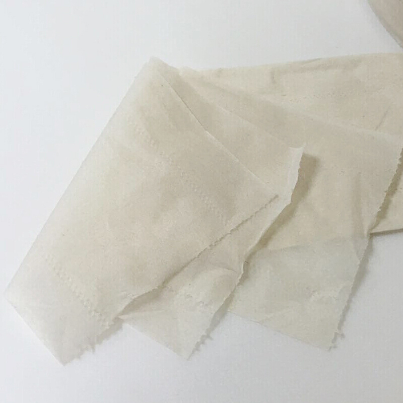 洁柔MX001-06A大盘纸自然木黄色商务3层700g无香卷纸 6卷/件 (单位:件)