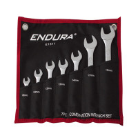 力易得(ENDURA)碳钢两用扳手组套(7件套 E1511)1套