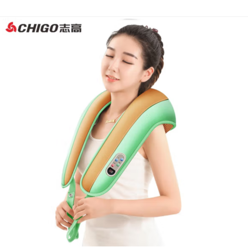 志高披肩按摩器热敷仿真捶打颈部按摩器 ZG-AM71
