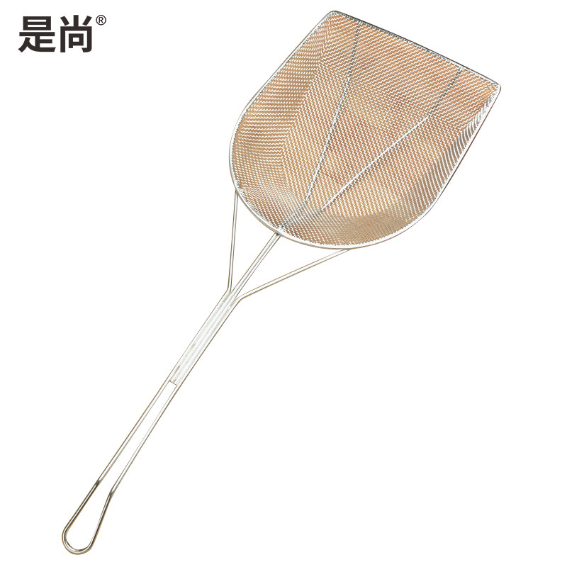 是尚 不锈钢方形油渣铲 大号49*16.5CM(个)