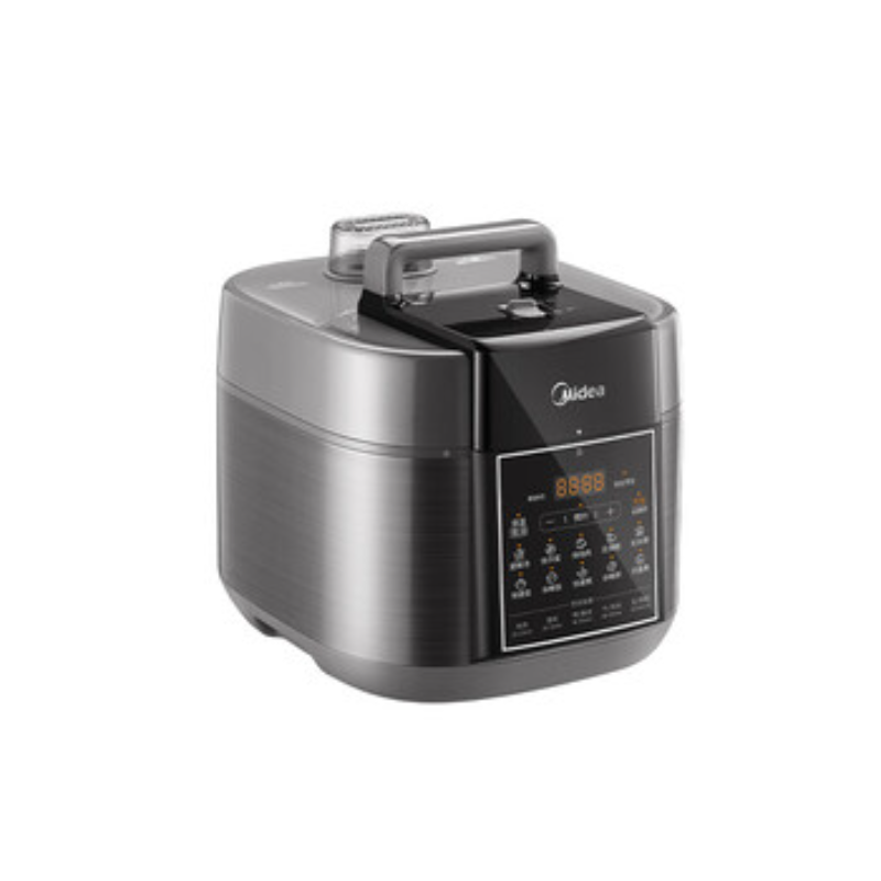 美的(Midea)电压力锅6L 双圆釜内胆8分钟快手菜一键排气24h智能预约上盖可拆高压锅 MY-C6530 ZH高清大图