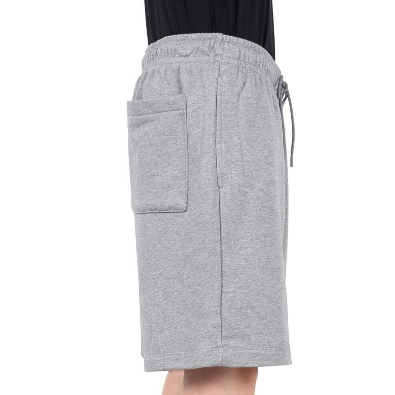 Jordan运动潮流宽松透气法式毛圈男款篮球短裤男款炭黑白色高清大图