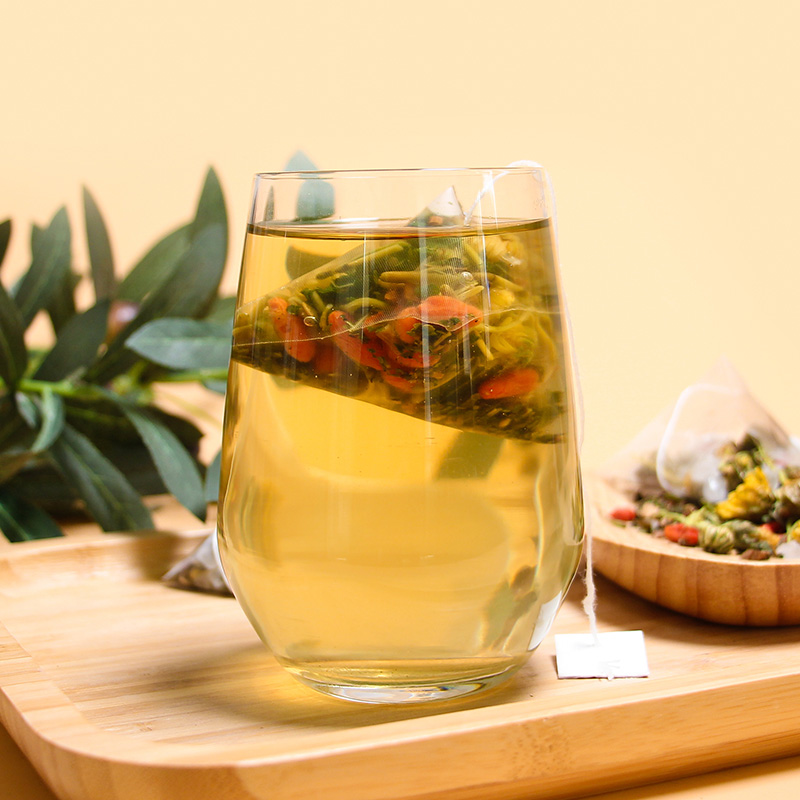 林青寻 金银花菊花茶250克/袋高清大图