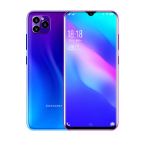朵唯(DOOV)X11 Pro [6GB+128GB]全面水滴屏 全网通4G 学生老人老年 女性商务 智能手机 双面玻璃 极光色