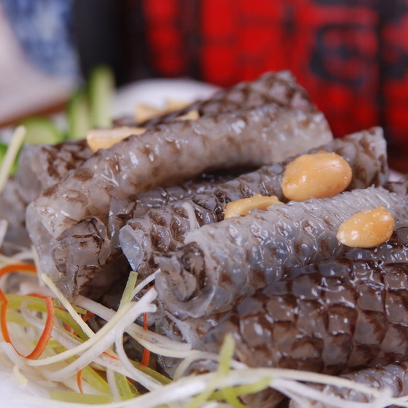 生鲜鱼皮新鲜大号黑鱼皮15kg微湖水产冰鲜去鳞生鱼皮餐饮特色凉菜食材