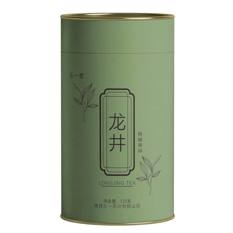 乐一香特级高山龙井125g罐高清大图