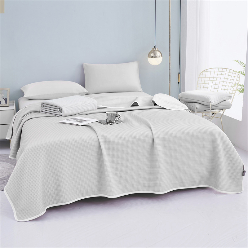 唐纳家纺 冰淇淋两用毯-灰色 180*200CM- TN-SSM24019