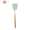 木柄硅胶铲子厨具套装厨房不粘锅专用锅铲汤勺搅拌勺烘焙油刷 敬平 锅铲