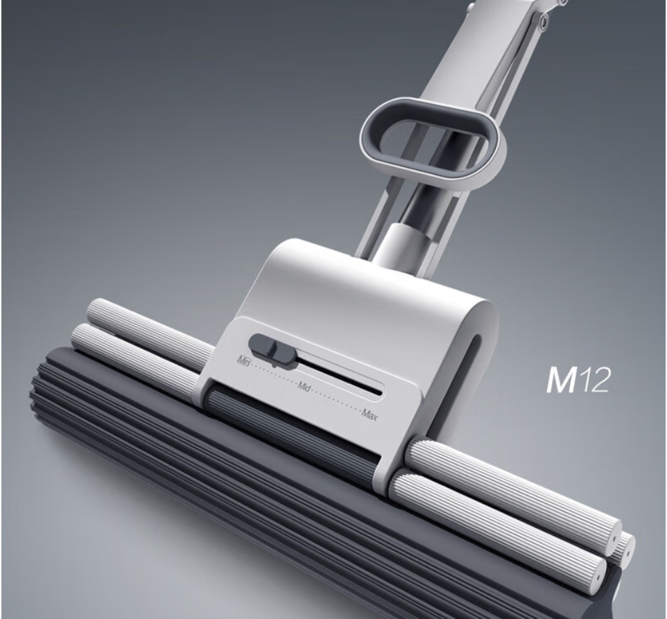 大卫国产旋转强力拖把塑料材质客厅清洁神器高效去污设计