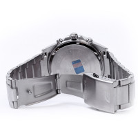 卡西欧(CASIO)手表 EDIFICE系列男士大盘防水休闲商务石英手表男表 EFR-526D-7A