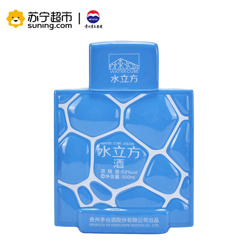 贵州茅台 水立方酒 2012-2013年出厂 53度 500ml 酱香型白酒 单瓶装