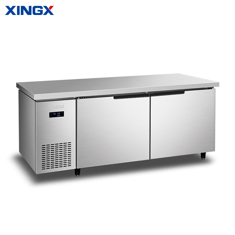 星星(XINGX)KTCD-1880M双温冷冻冷藏保鲜工作台商用全铜管卧式冰柜水吧台平冷操作台冷冻冷藏保鲜工作台