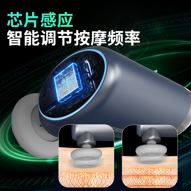 和正mini筋膜枪便携式口袋家用按摩器健身运动专业级肌肉放松器38女神节送女友送妈妈迷你筋膜枪 HZ-JMQ-9高清大图