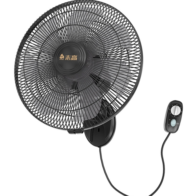 志高壁扇挂壁式电风扇商用挂式工业大风力家用夏天摇头小型壁挂扇