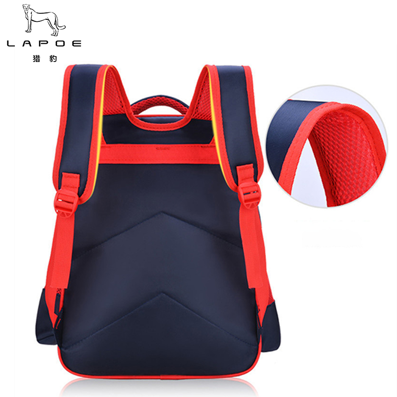 猎豹 儿童减负护脊书包卡通背包 D123/个高清大图