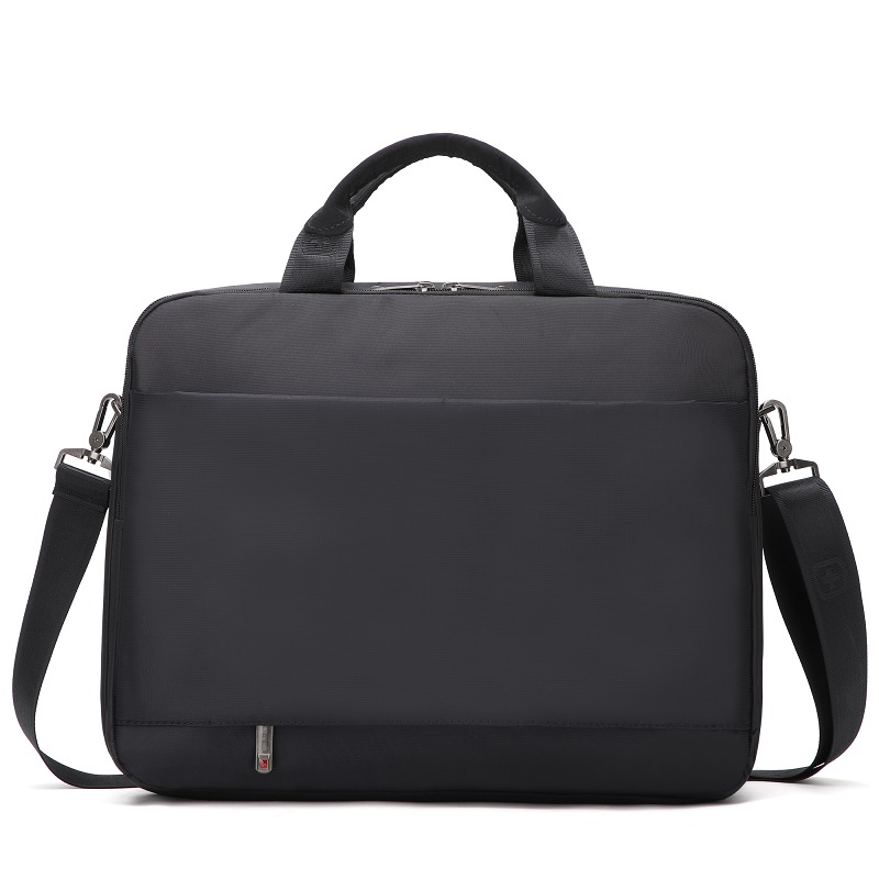 新款简约公文包商务休闲男士单肩包大容量手提电脑斜挎包