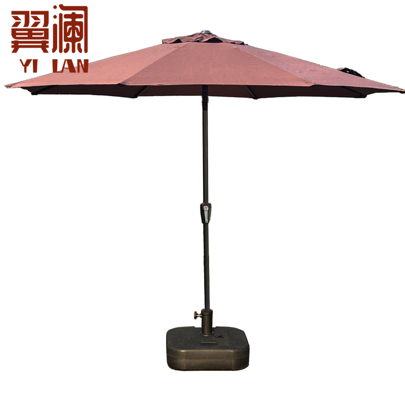 翼澜 户外遮阳伞 罗马伞 把高清大图
