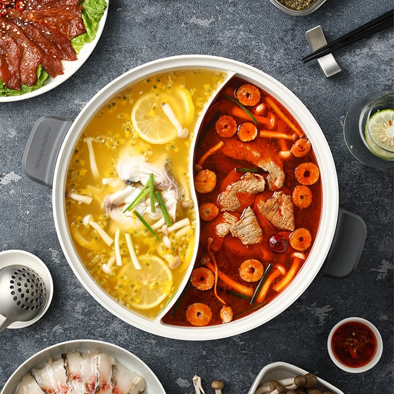 摩飞电器(Morphyrichards)MR9090 配件鸳鸯锅一个单锅高清大图