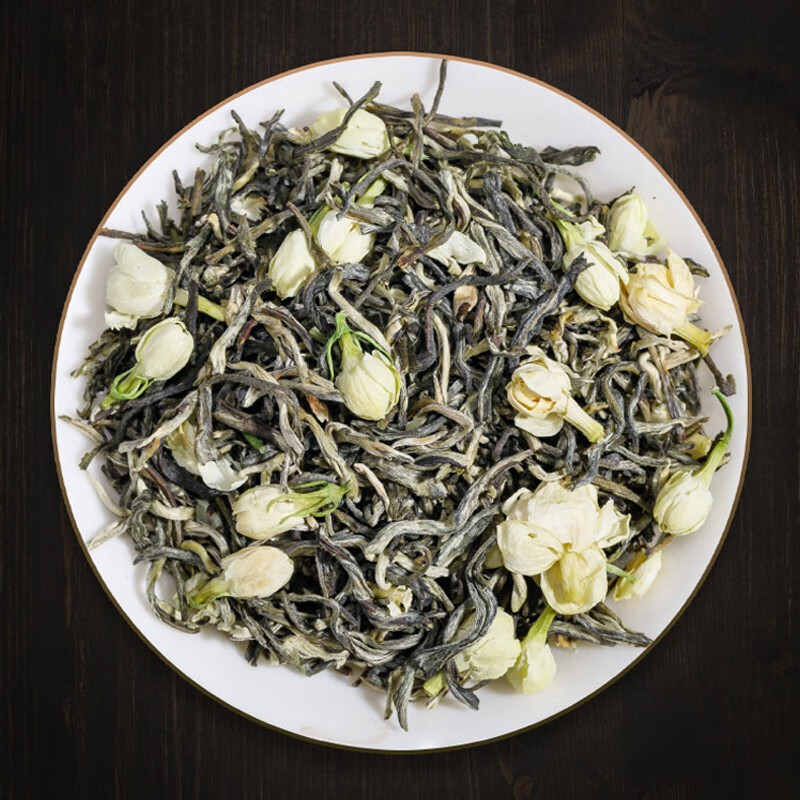 素言茶坊 茉莉花茶两罐装高清大图