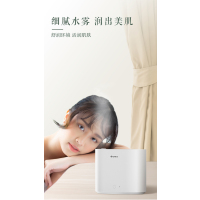 格力加湿器家用卧室办公室桌面落地2L容量水箱上加水婴儿低躁迷你小巧空气加湿机 SC-2005 白色