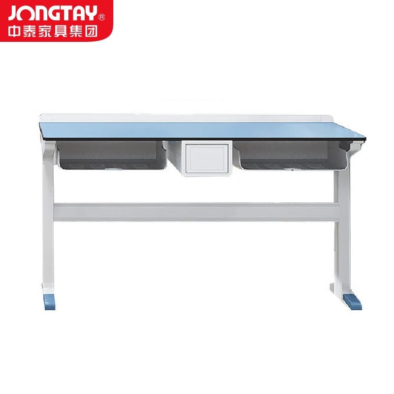 中泰 中学物理化学生物铝塑实验桌学校实验室实验台科学操作台 ZT202404031010高清大图