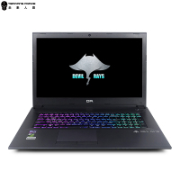 未来人类魔鬼鱼 DR7-PLUS国行标配17.3英寸游戏本i7-8750H 8G 128G+1T GTX1060 2K 120HZ电竞屏可定制1080P 120HZ 144HZ