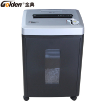 金典(GOLDEN)GD-9306碎纸机 可碎纸6张 22L大容量 条状2*10mm 办公家用粉碎机