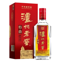 泸州老窖特曲酒52度老字号高度浓香型白酒小酒单瓶盒装165ml