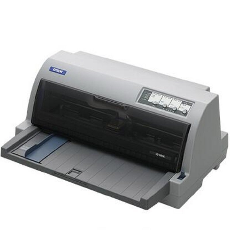 爱普生(epson)lq-690k 针式打印机(106列平推票据打印)高速打印