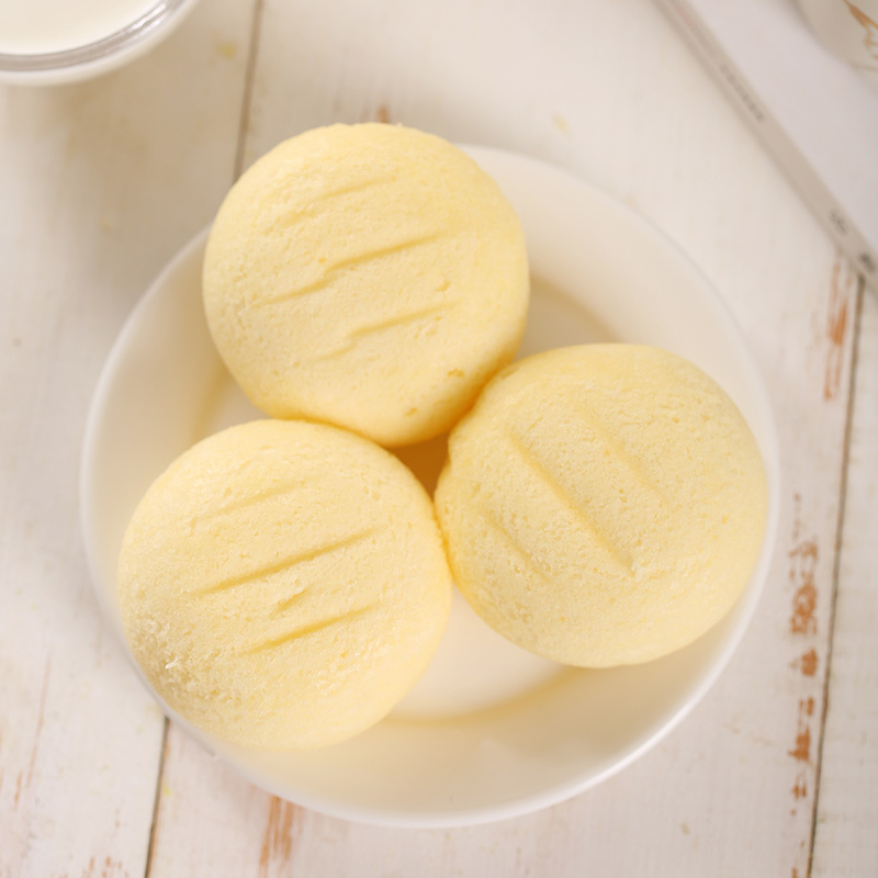 港荣蒸蛋糕奶香味500g*2 苏宁自营零食面包营养早餐糕点代餐点心休闲食品分享装