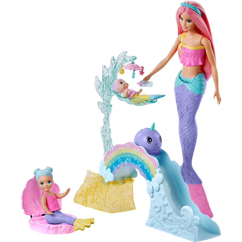 芭比之美人鱼育婴师套装fxt25
