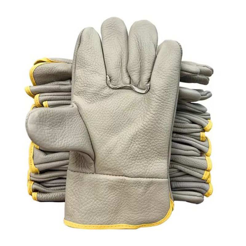 泽奋 电焊手套 牛皮 副高清大图