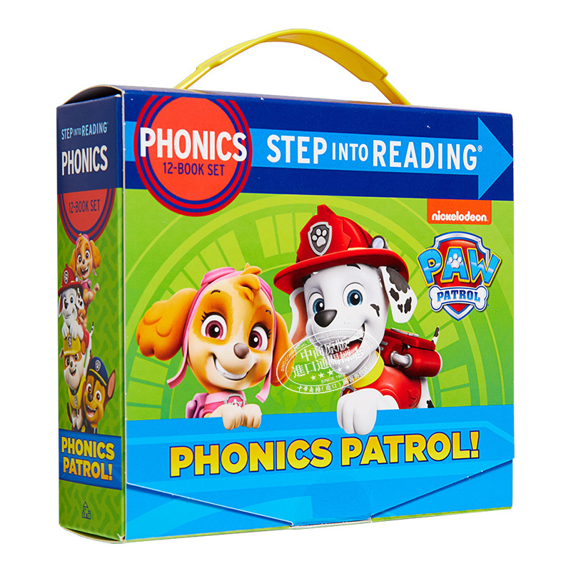 [正版] Phonics Patrol PAW 12 Step into Reading Books 汪汪队自然拼