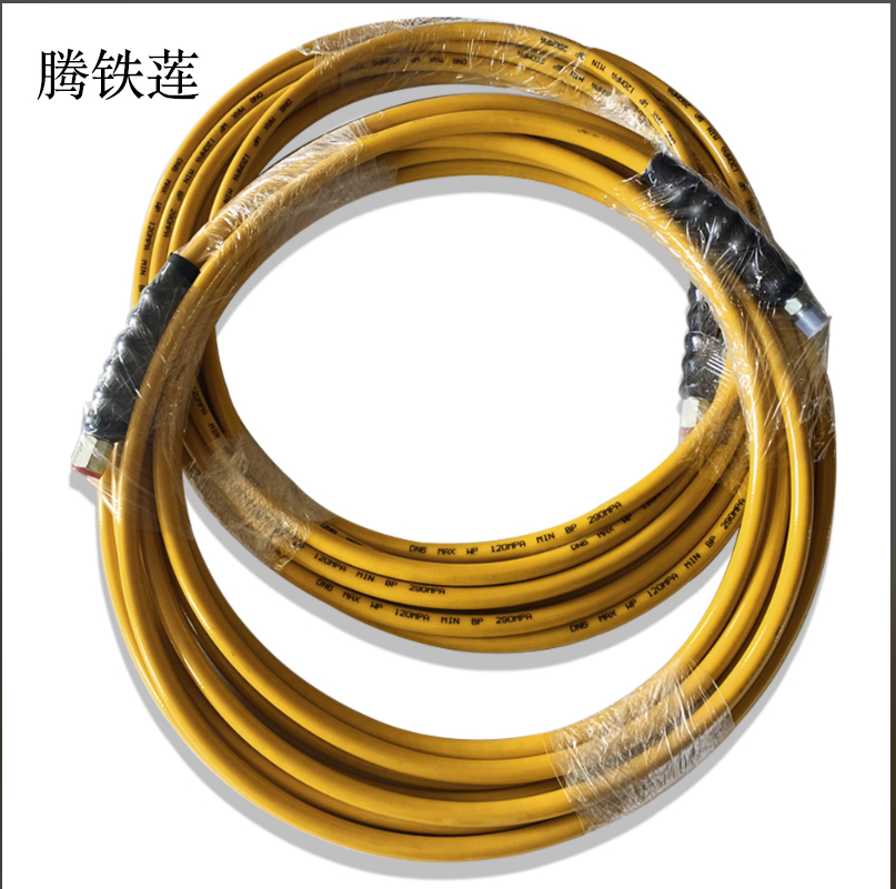 腾铁莲俐 拉铆枪高压油管 8m-70mPA 套高清大图