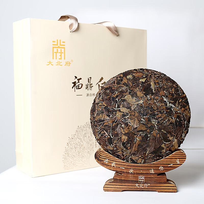 大北府福鼎老白茶-私藏的好茶 350g/饼/盒高清大图