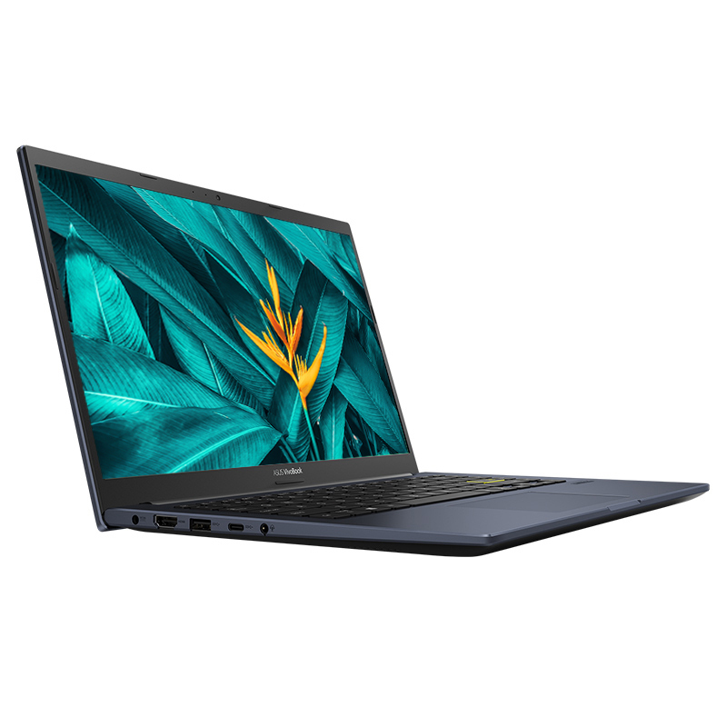 华硕VivoBook14 X 2020 14英寸高性能轻薄学生办公笔记本电脑(i7-10510U 8G 512G+32G傲腾 MX250 IPS)耀夜黑