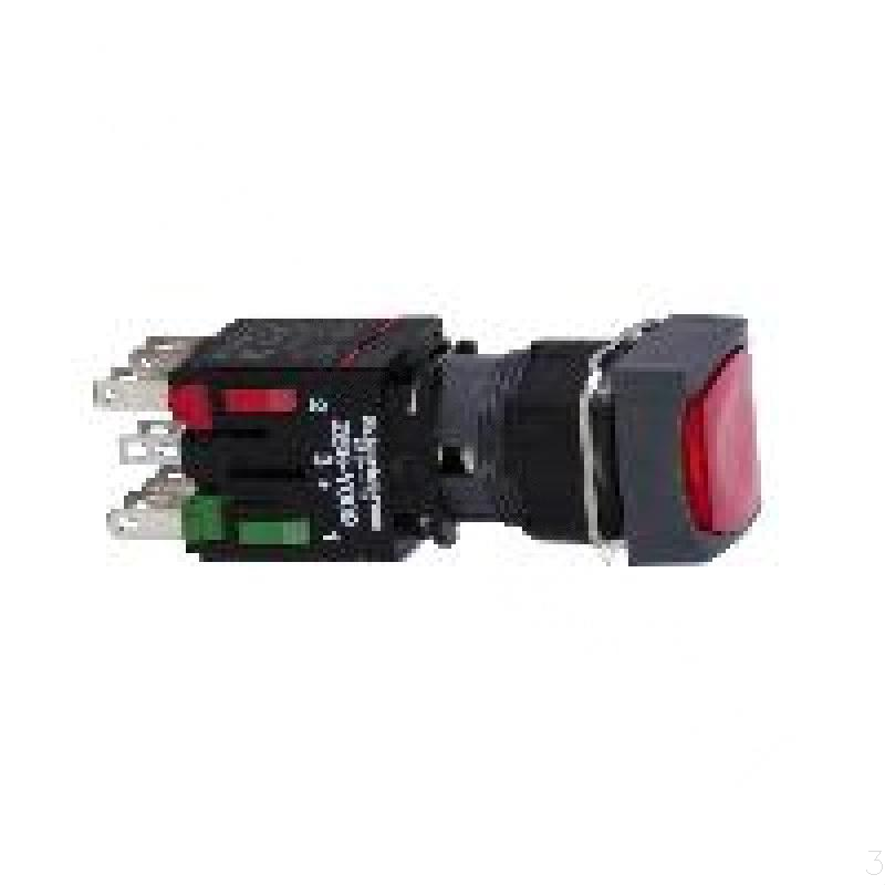 施耐德 Schneider Electric XB6-CW4B2B 16mm方形带灯按钮XB6XB6-CW4B2B