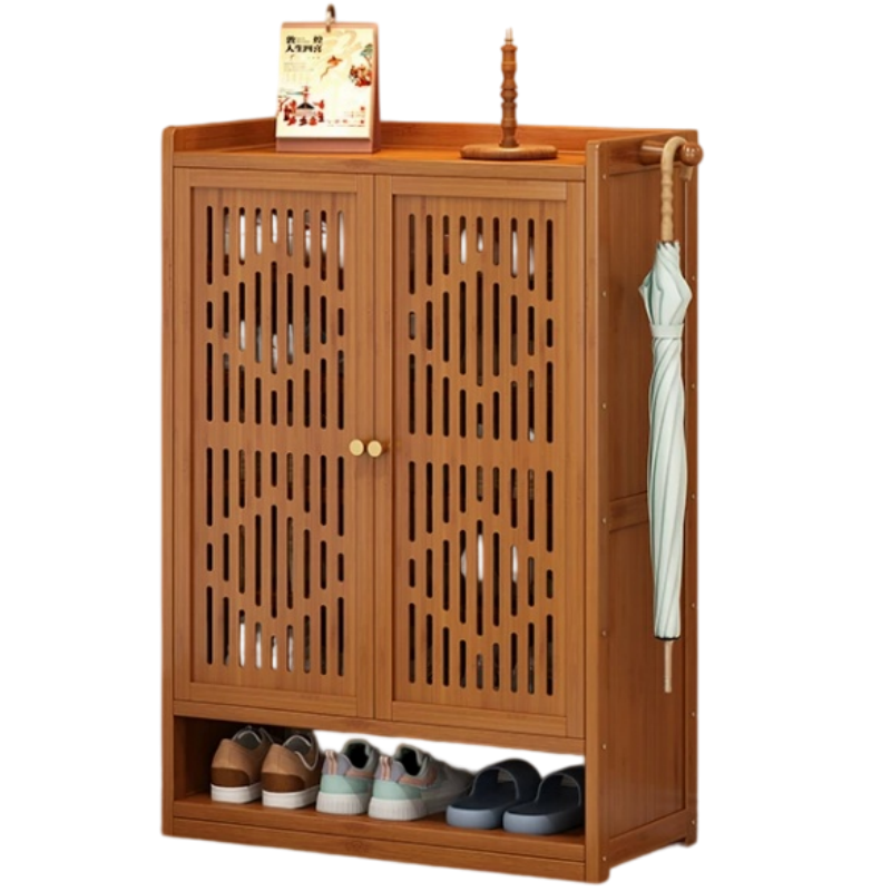 鑫木樽鞋柜2门95cm个高清大图