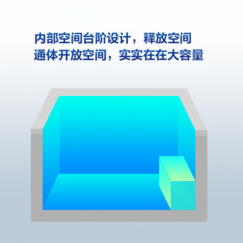 新飞(Frestec)201升冷藏冷冻转换一级能效家用商用变温冷柜卧式冰箱冰柜(白色)BC/BD-201KHAT