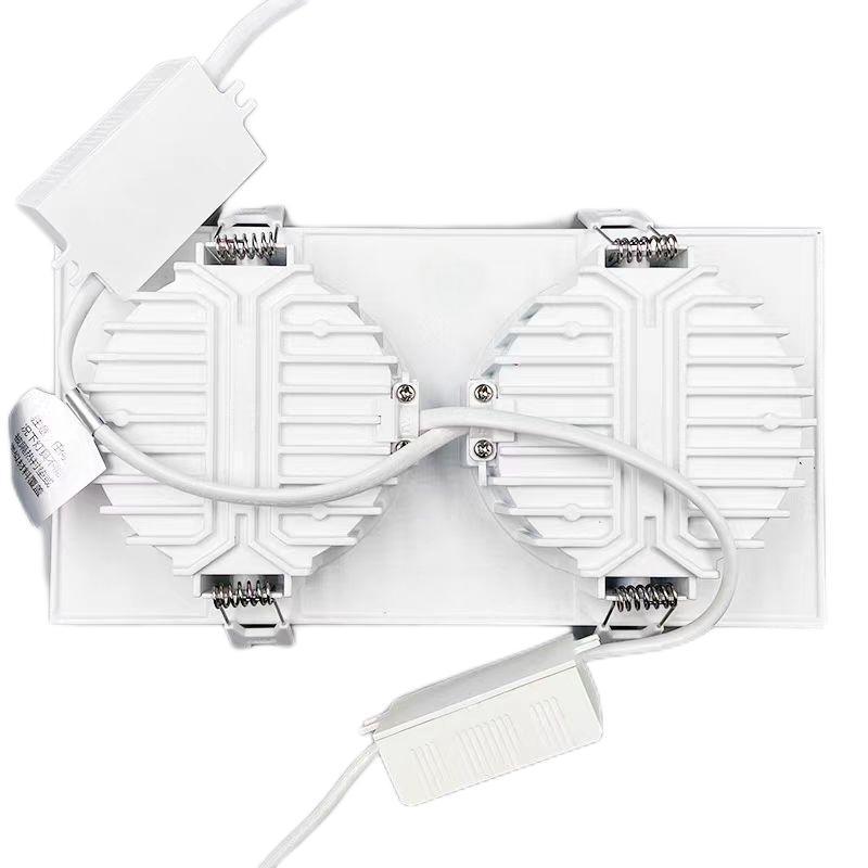 鑫彪2*6W双头筒灯/支 白光 白色高清大图