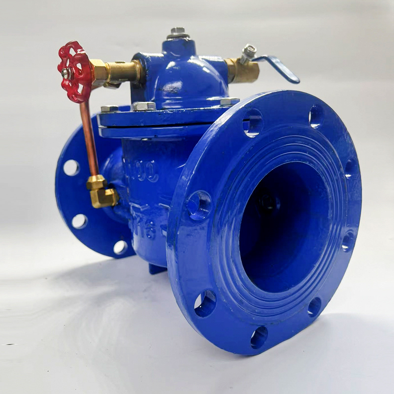 平环 法兰遥控浮球阀 100X-16Q 球墨铸铁 DN80(大体250mm长)