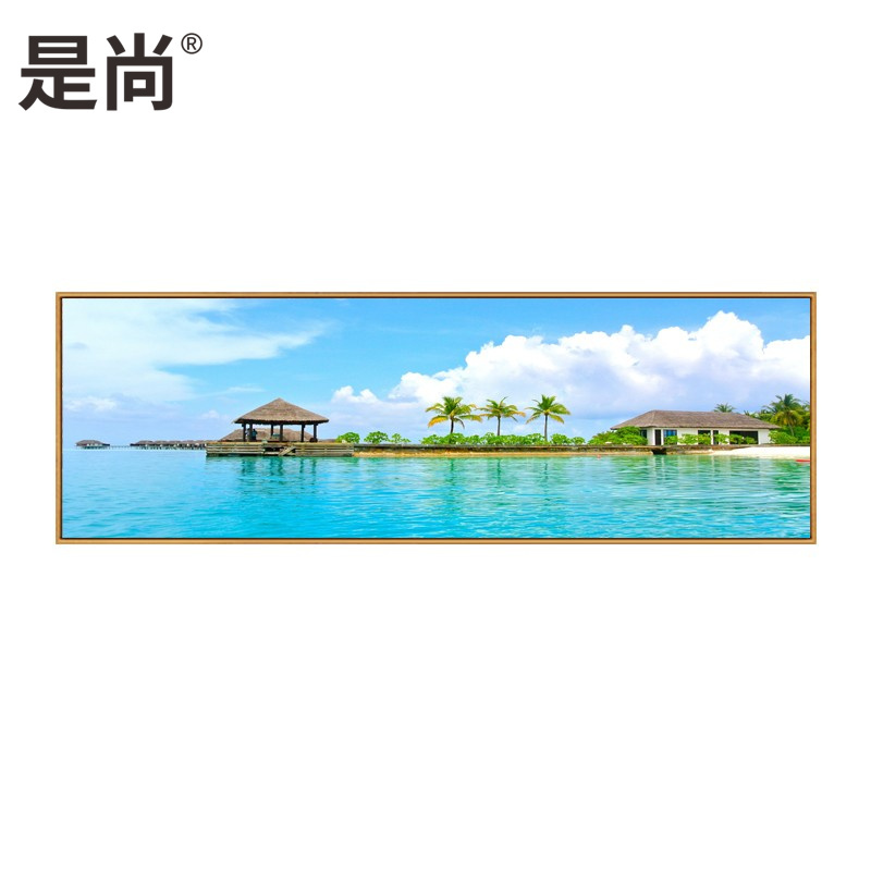 是尚床头挂画 150*40
