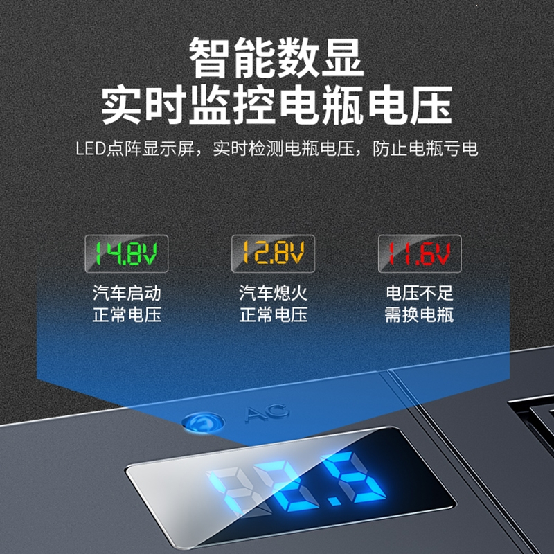 车载逆变器12v24v转220v转化器汽车电源插座货车充电逆电变压器