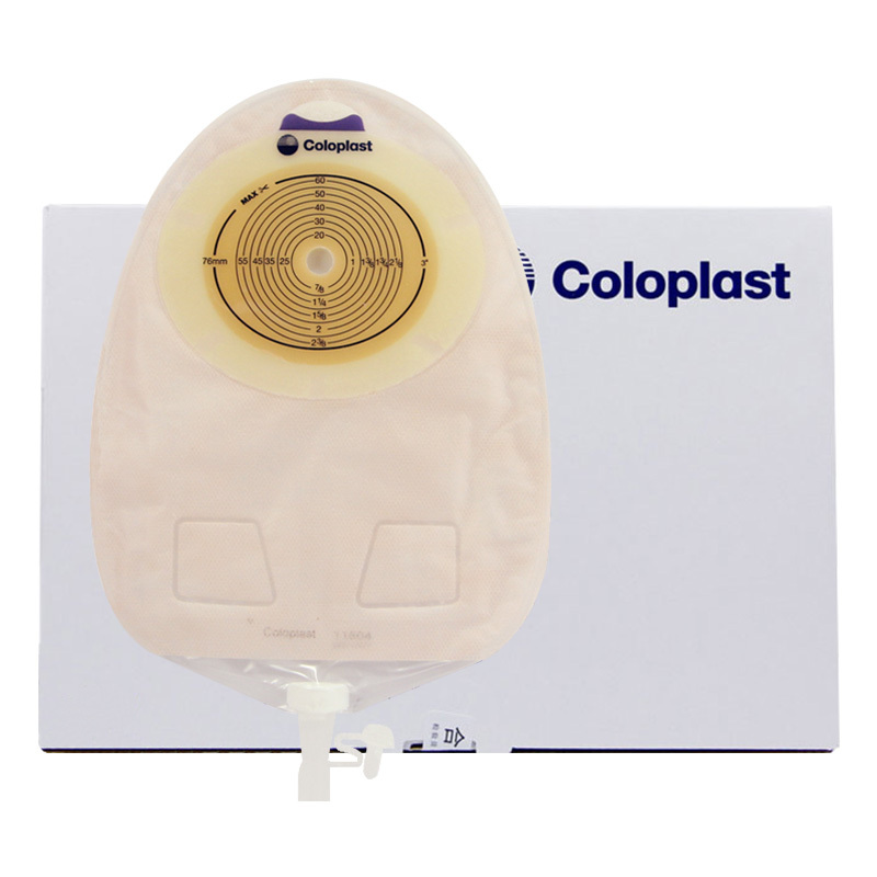 康乐保胜舒11804造口袋一件式造瘘接尿袋抗返流透明小便袋1盒视频