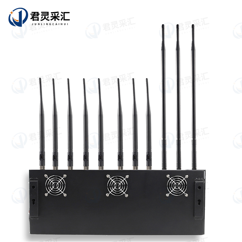 君灵采汇 90W大功率信号干扰阻断器 考场会议室教堂手机WIFI5G网络信号阻断器JL-A267S-DP37高清大图