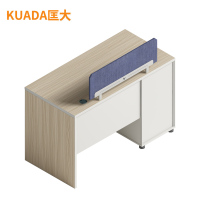 匡大办公桌 现代简约员工桌1.2米单人位职员桌带桌屏 KDT-13B1202